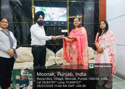 MOU with LORD SHIVA PUBLIC SENIOR SECONDARY SCHOOL, 26-07-2025